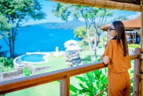 Bali Cliff Glamping - View from room