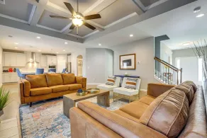 Patio w/ Fireplace: Spacious Sharpsburg Home! - Innvendig