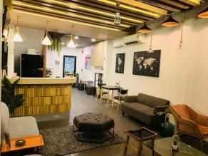 Daraya Hostel - Coin salon dans le hall