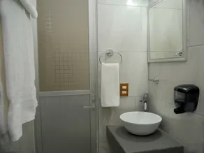 Hotel Estefania - Badrum