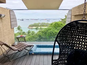 Siloso Beach Resort - Sentosa - View from room