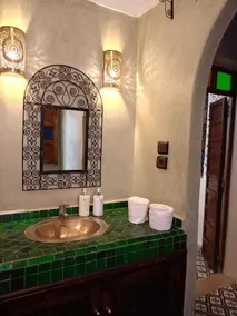 Riad La Perla Bianca - Baño