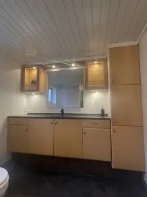 Motel Villa Søndervang 3 personers værelse - Bathroom