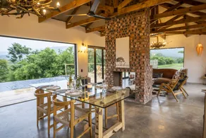 Sasi Bush Lodge Luxury Tented Safari Lodge, Drakensberg Mountains - Restaurant