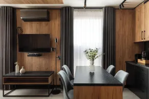 Cyrhla Apartamenty - sauna, playroom, free parking & wifi - Essbereich im Zimmer