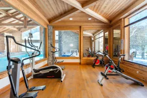 Résidence Lagrange Vacances Le Hameau du Rocher Blanc - Fitness facility