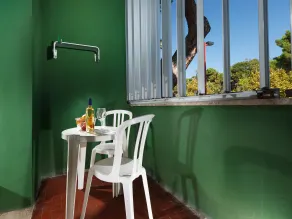 Hotel Columbia - Vue de la chambre