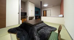 Ryokan with natural hot springs and okonomiyaki Miyajima-an Hiroshima - Chambre