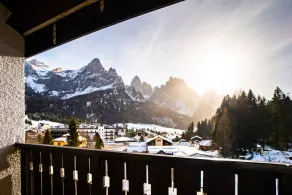 Residence Lastei - Ausblick vom Zimmer