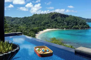 Anantara Maia Seychelles Villas - Ausblick vom Zimmer
