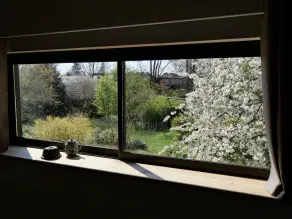 Hissele - Vue de la chambre