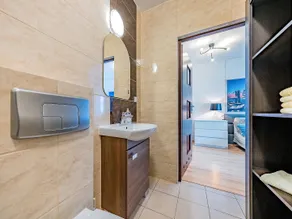 Apartamenty Przytulne - Przemyska - Badezimmer