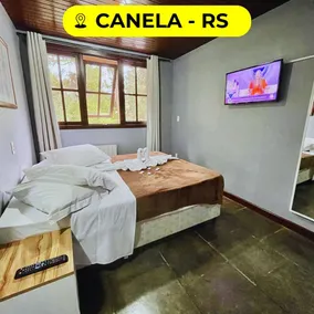 Pousada Bella Serra | Hospedagem em Canela - Habitación