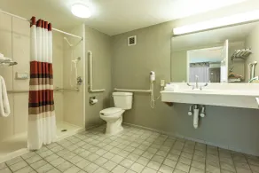 Red Roof Inn & Suites DeKalb - Badezimmer
