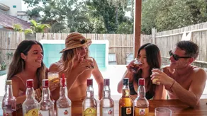 Indonesia Backpacker Hostels - Reception