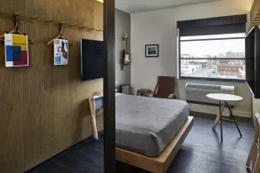 MOXY Minneapolis Uptown - Vue de la chambre