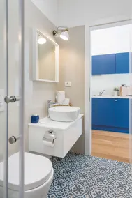 Studio Apartments near park Zrinjevac - Baño