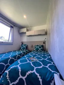 Mobilheim mit Sauna und Grill | Haustiere sind willkommen - Zimmer