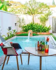 Parijat Private Pool Villa 1, 2 and 3 BHK - Chambre