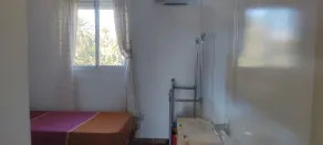 Appartement NUDIST, 1 chambre en rez de chaussée avec terrasse, parking vera 4 - Chambre