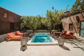 Hotel & Spa La Ferme El Dar - Piscine