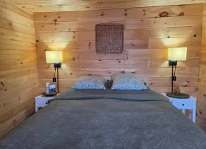 Ferienhaus mit Grill | Seeblick - Zimmer