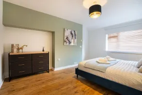 10-min to AB City Centre - Parking - Garden - Wifi - Værelse