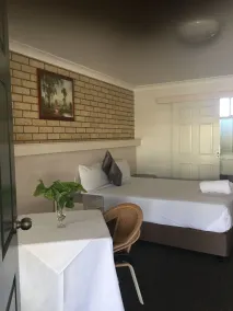 Jolly Swagman Motor Inn - Ausblick vom Zimmer