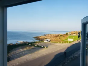 Badepensionat Sandloppen - Ferielejligheder - Utsikt fra rommet