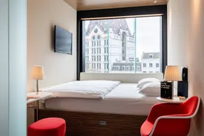 citizenM Rotterdam - Vue de la chambre