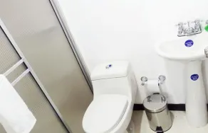 Apartahotel a 3km del parque del café - Bathroom