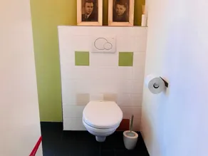 In het huis van Henne van de Enne - Badeværelse