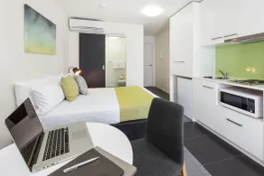 Quality Apartments North Melbourne - Chambre