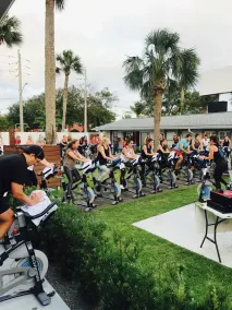 The Hotel Palms Courtyard - Salle de remise en forme