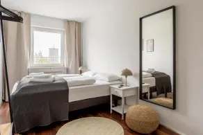 Global Living - Design Apartments I Terrace I Kitchen I Smart-TV I Parking space I München - Værelse