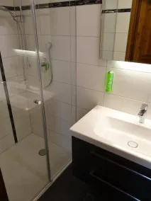 Hotel-Restaurant Bibermühle GmbH - Bathroom