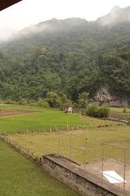 Tran Xuan Homestay Ba Be Village - Vista do quarto