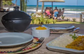 São José Beach Club & Casa Pé na Areia - Restaurante