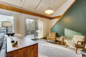Resort-style Community! Quechee Chalet w/ Deck - Interior