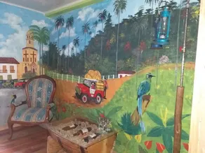 Hostel Camelot Salento - Sitzecke in der Lobby