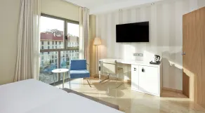 NH Ciudad de Zaragoza - Vue de la chambre