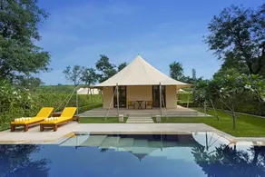 The Oberoi Sukhvilas Spa Resort, New Chandigarh - View from room
