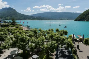 Hôtel L'Abbaye de Talloires - Vue de la chambre