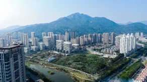 Shangri-La Putian Onsen Resort Hotel - Ausblick vom Zimmer