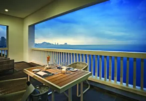 Eastern & Oriental Hotel - Vue de la chambre