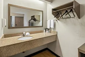Red Roof Inn Dayton North Airport - Bathroom