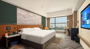 Pazhou Elegant International Hotel Pazhou Conventionand Exhibition Center Tianhe Park Branch - Free Shuttle Bus to Canton Fair Complex During Canton Fair Period & Overseas Buyers Registration Service - Værelse