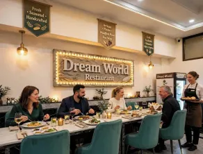 Hotel Dream World Delhi IGI Airport -Drop Free - Restaurante