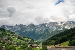 Best Western Chalet les Saytels - Ausblick vom Zimmer