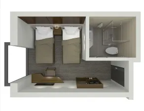 Porter Square Hotel - Room